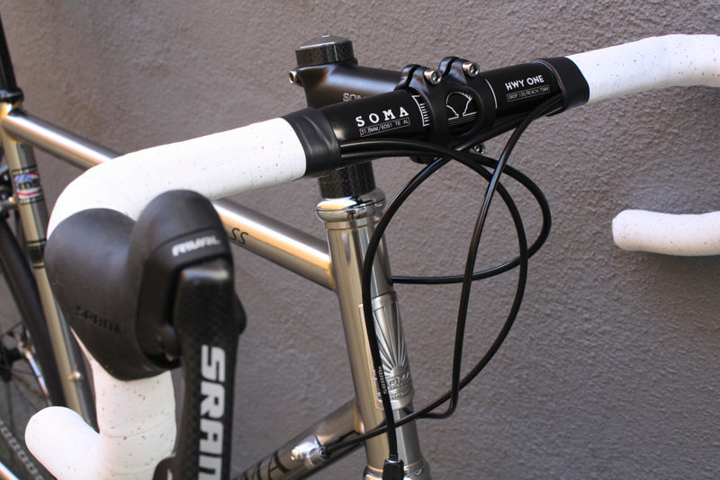 Soma Hwy One Handlebar 31.8 38cm Black