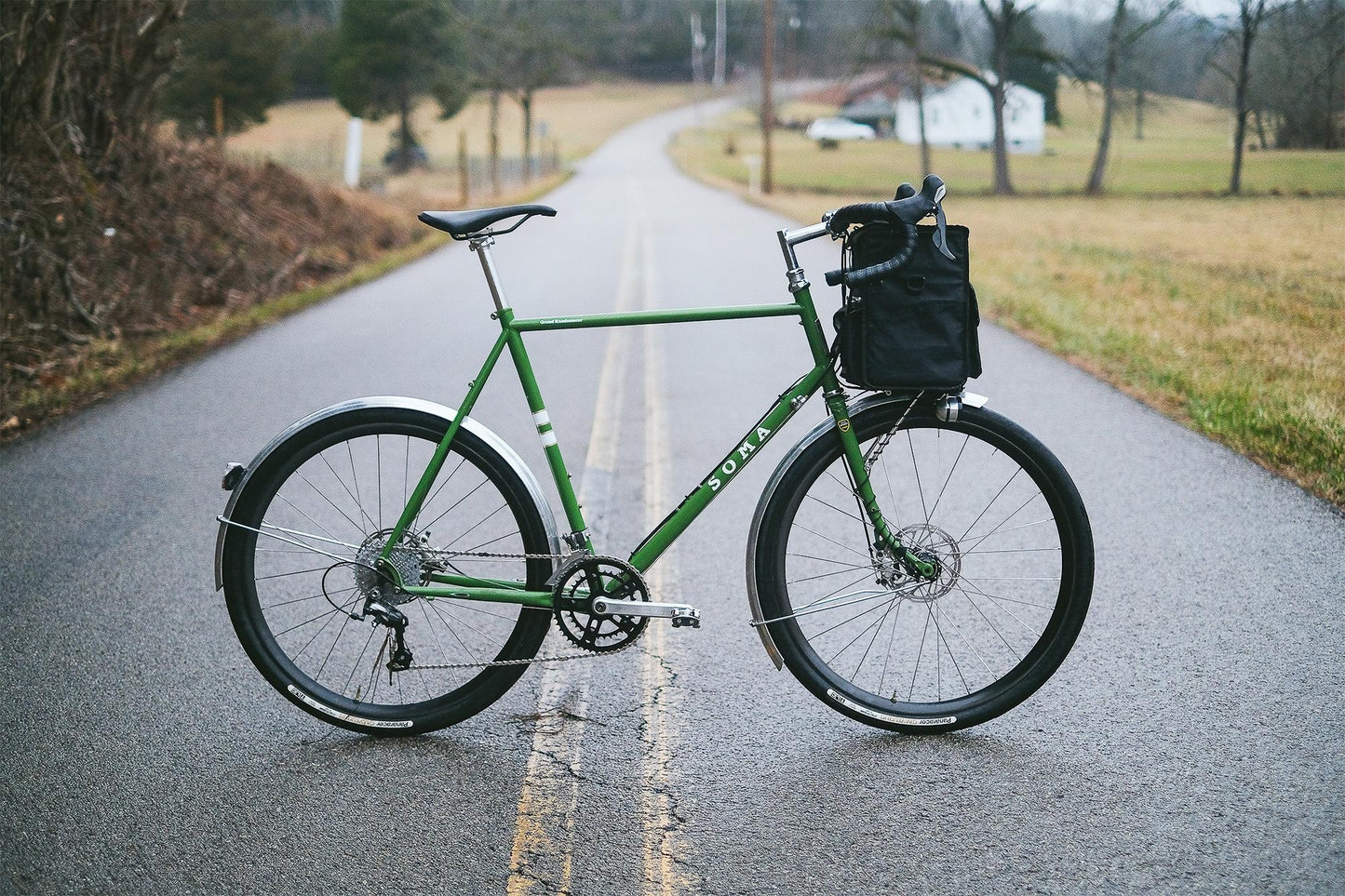 Soma Grand Randonneur Frameset 55cm Green