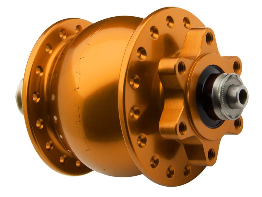 Schmidt SON 28 6-Bolt Disc Dynamo Front Hub