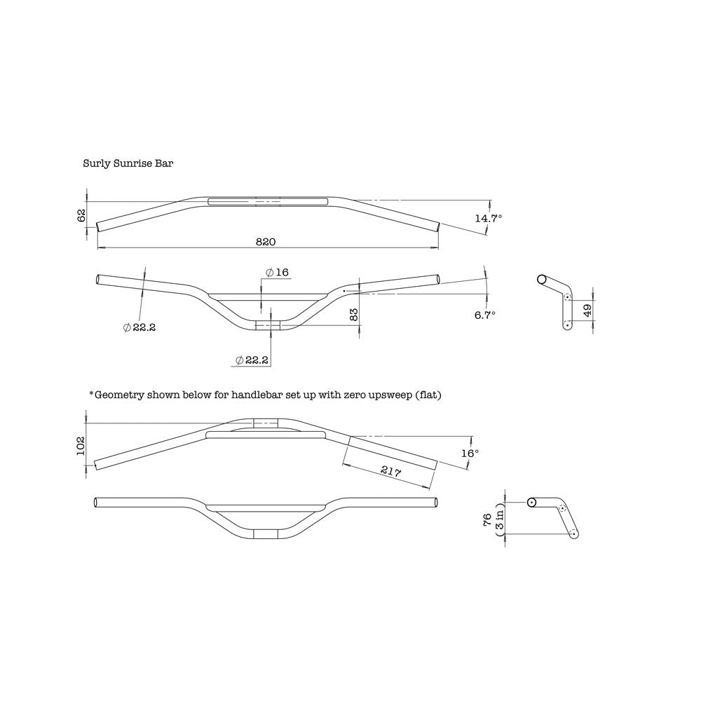 Surly Sunrise Handlebar