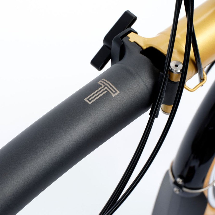 Brompton T Line Ceratech Explore 12-speed Black/Gold