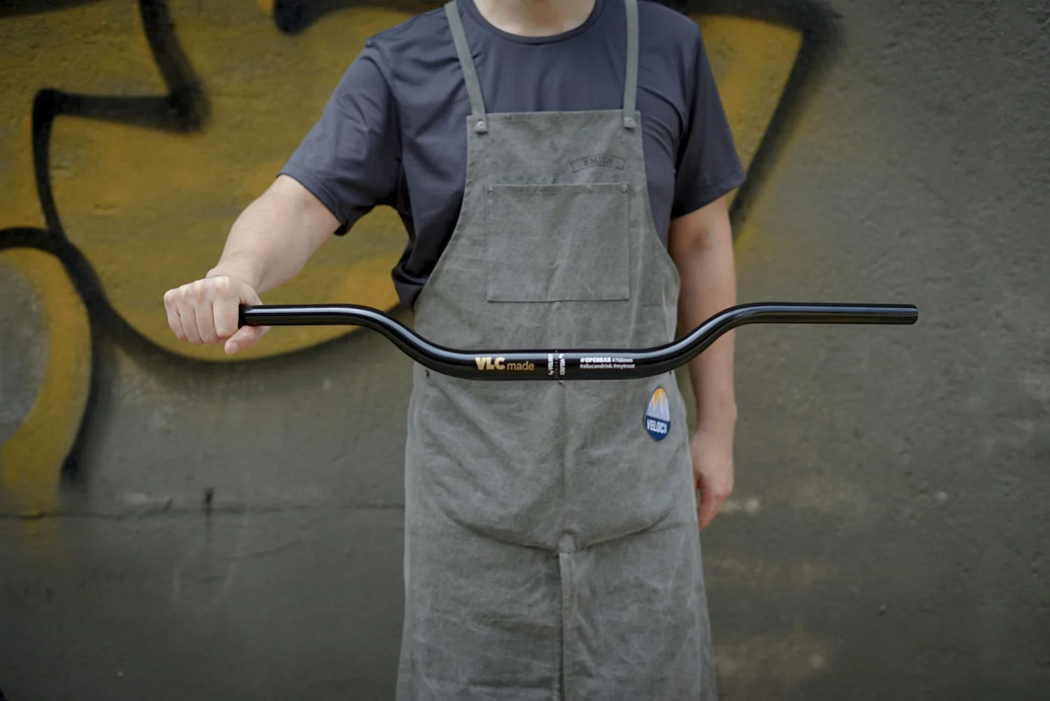 Veloci VLC OPEN BAR HANDLE BAR 31.8x760mm, WET BLACK