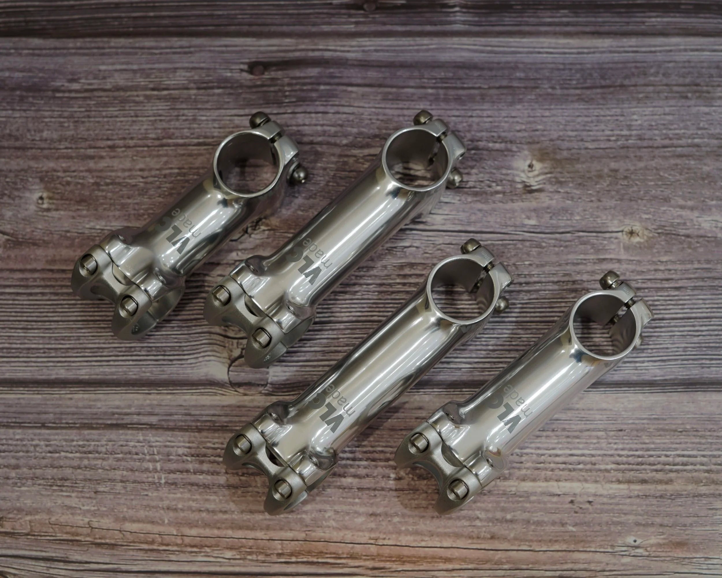 Veloci Techno Stem 31.8 +/- 6Deg, Polished Silver