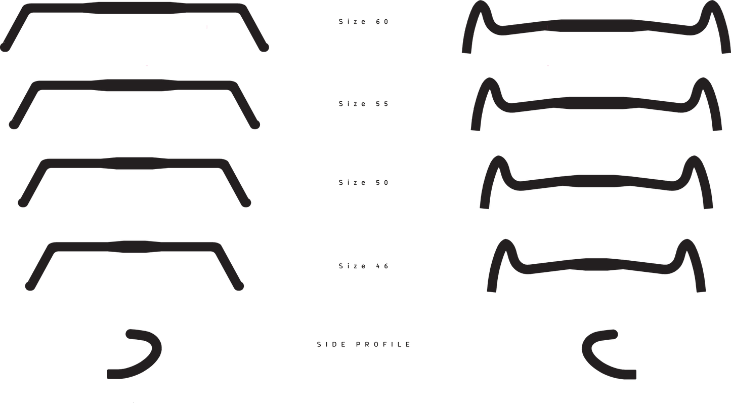 Curve Walmer Bar (incl. bar tape)