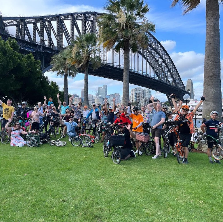 Brompton Morning Coffee Run - Cooks River