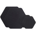 MCN Tenacious Tape Hex Patches Black/Clear