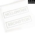 Brompton Main frame logo Decal sticker