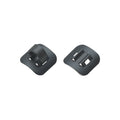 Jagwire Alloy Stick-on Cable Guides (Black) (Pack of 4)