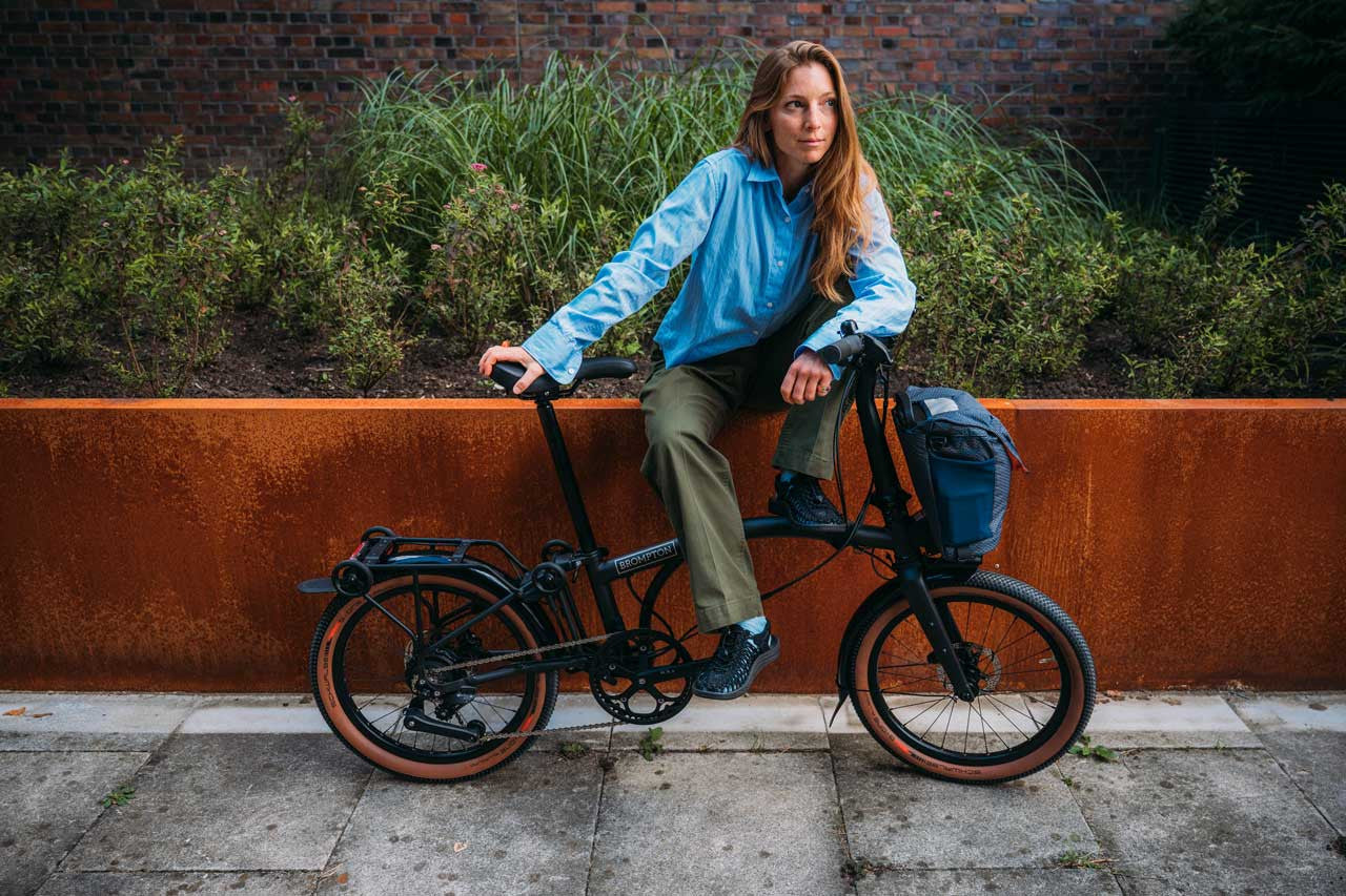 Brompton Electric G Line with SuperRoll+ and Handlebar Control - e-Motiq system - 4-speed