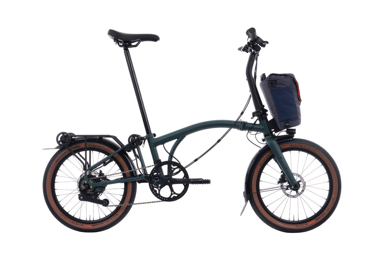 Brompton Electric G Line with SuperRoll+ and Handlebar Control - e-Motiq system - 4-speed