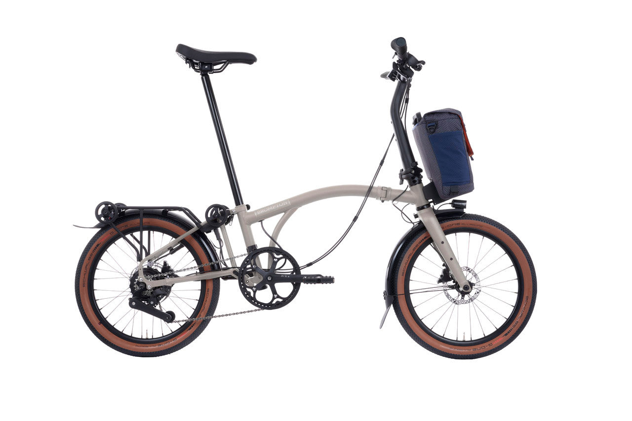 Brompton Electric G Line with SuperRoll+ and Handlebar Control - e-Motiq system - 4-speed