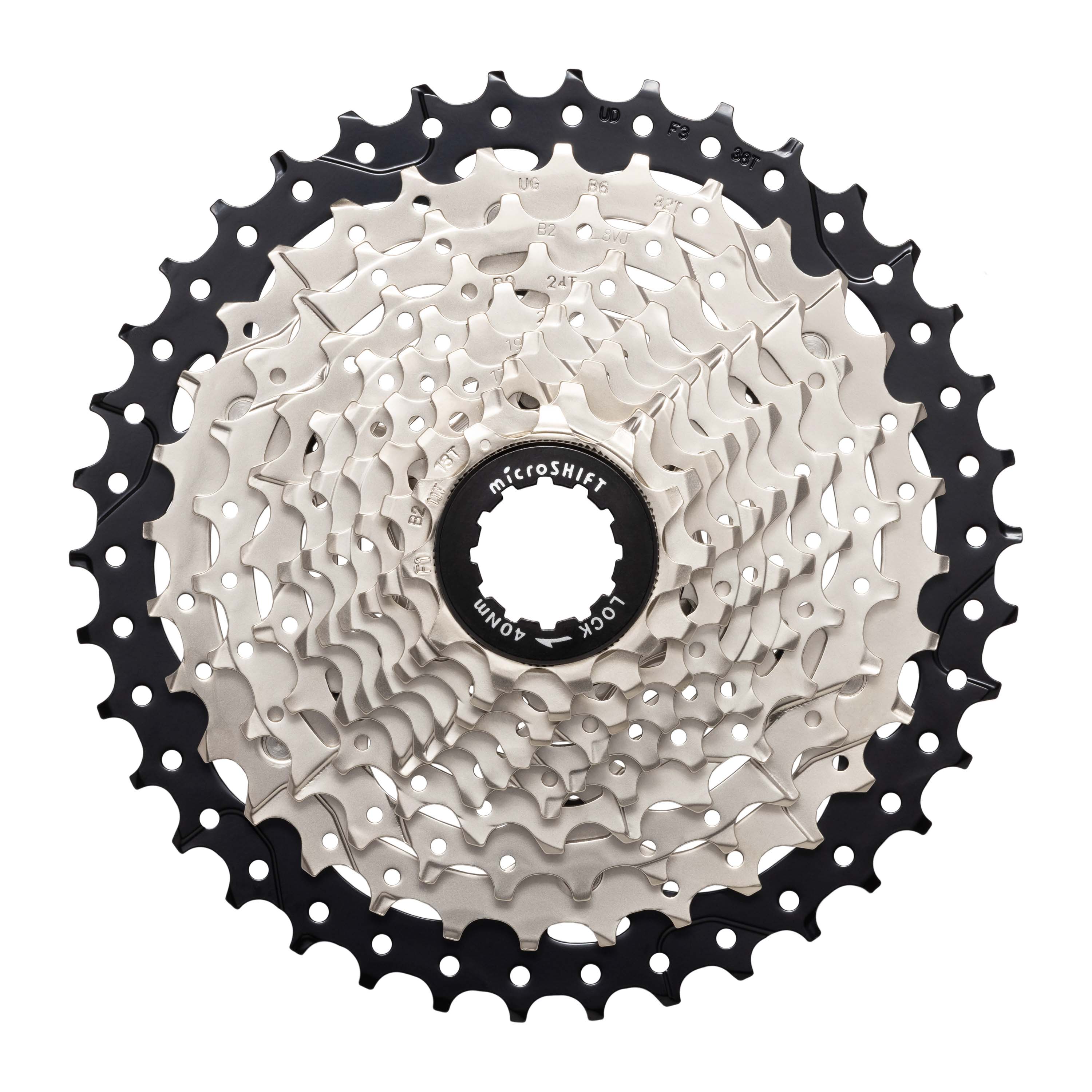 Microshift Sword Cassette 10sp 11-38t Steel