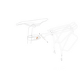 Ibera Universal Seatpost/Seat Tube Rack Mount