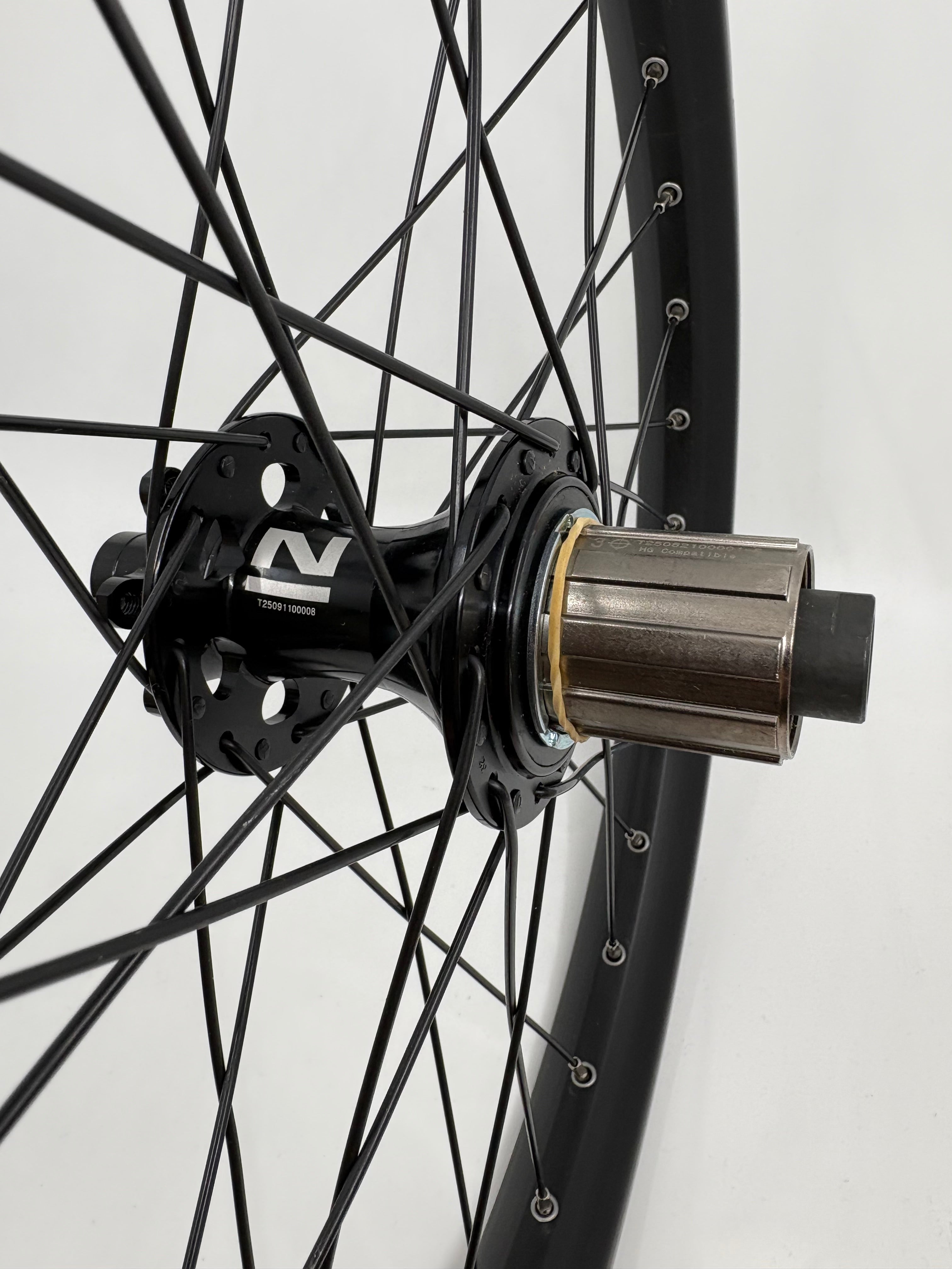 Wheel 20" Rear, 142mm 6 bolt Novatec Sealed Bearing Hub, HG freehub, MD30 Rim