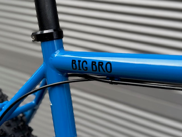 Brother Cycles Big Bro Extra Large Cobalt Blue House Build