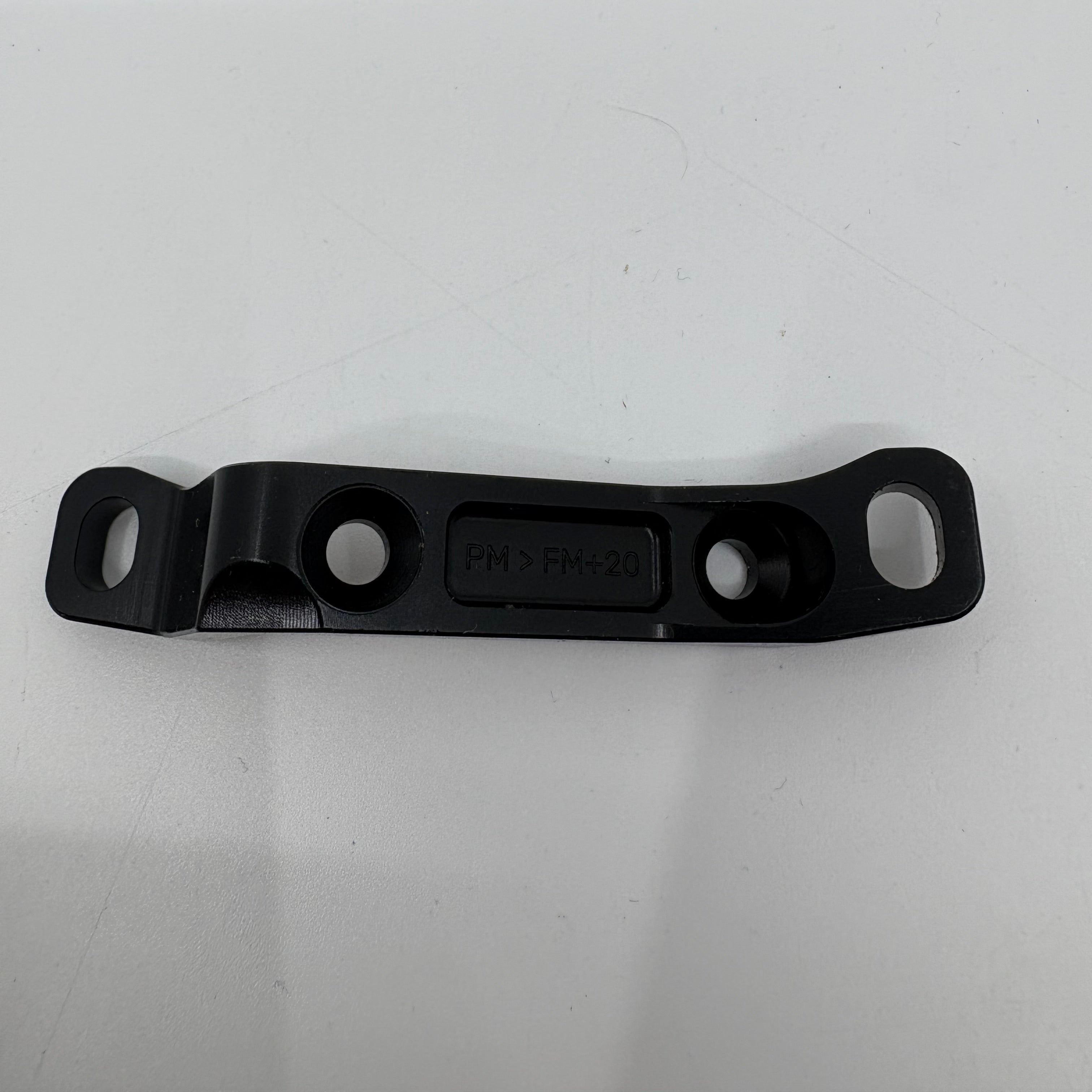 Curve Brake Adapter - Post Mount to Flat Mount PM to FM +20mm