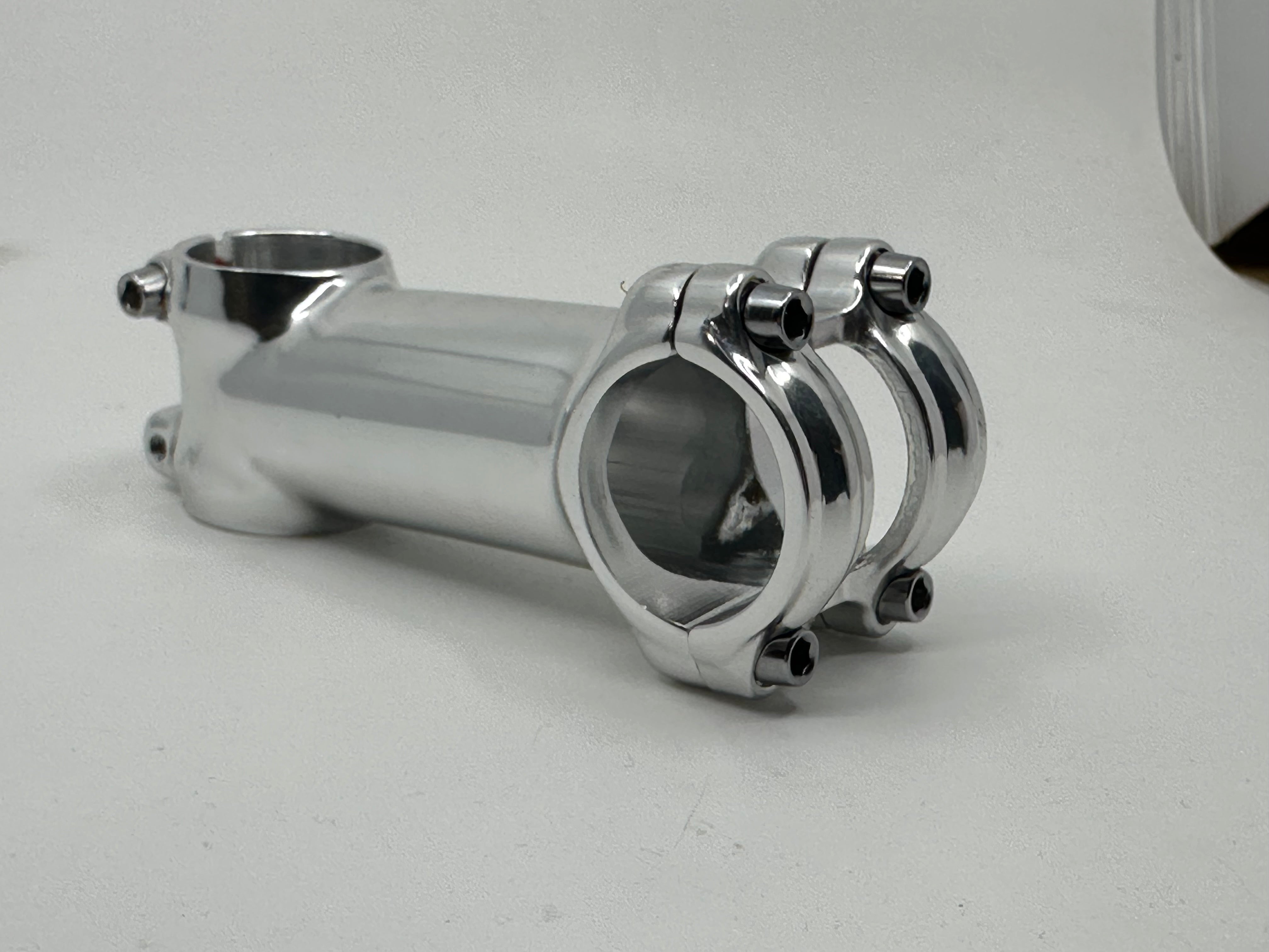 Ahead Stem 31.8mm/28.6mm dia/7deg - Polished Silver(no logo)