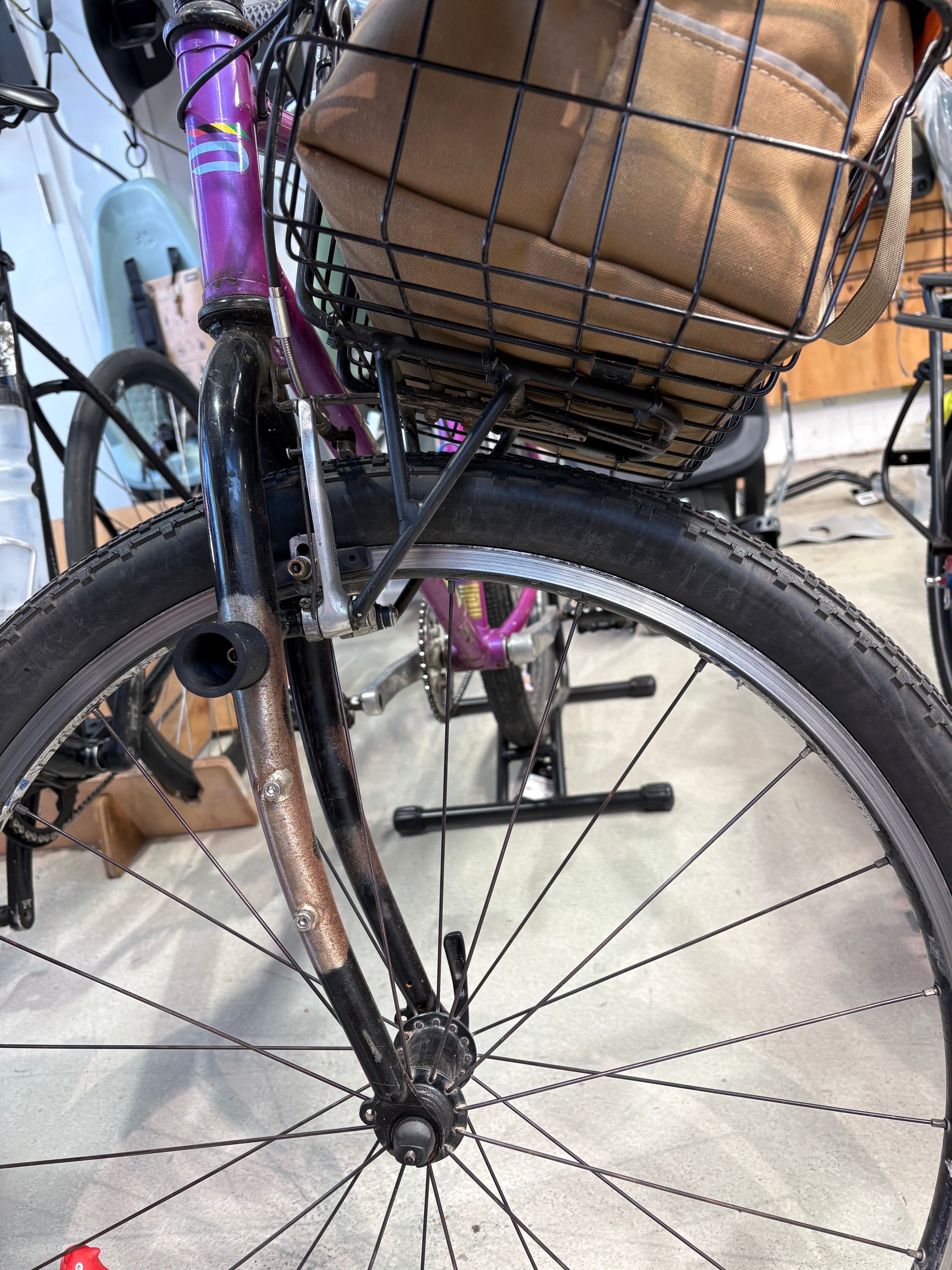 Front Carrier rack , V-Brake Mounted (9kg max)