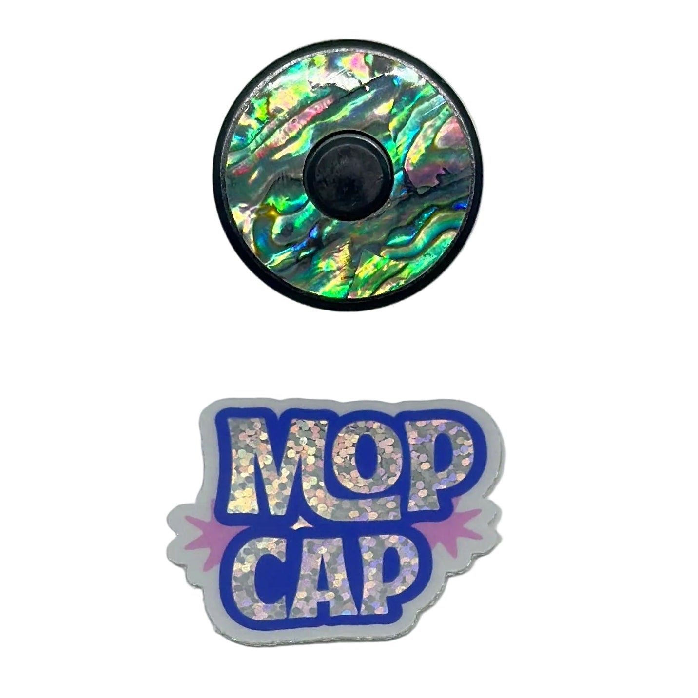 MopCap Mother of Pearl Headset Top Cap