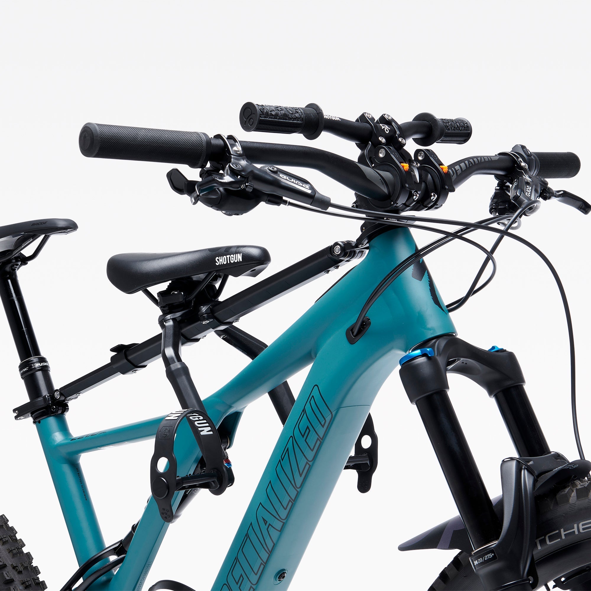 Kids Ride Shotgun Pro Evo Combo Seat + Handlebar