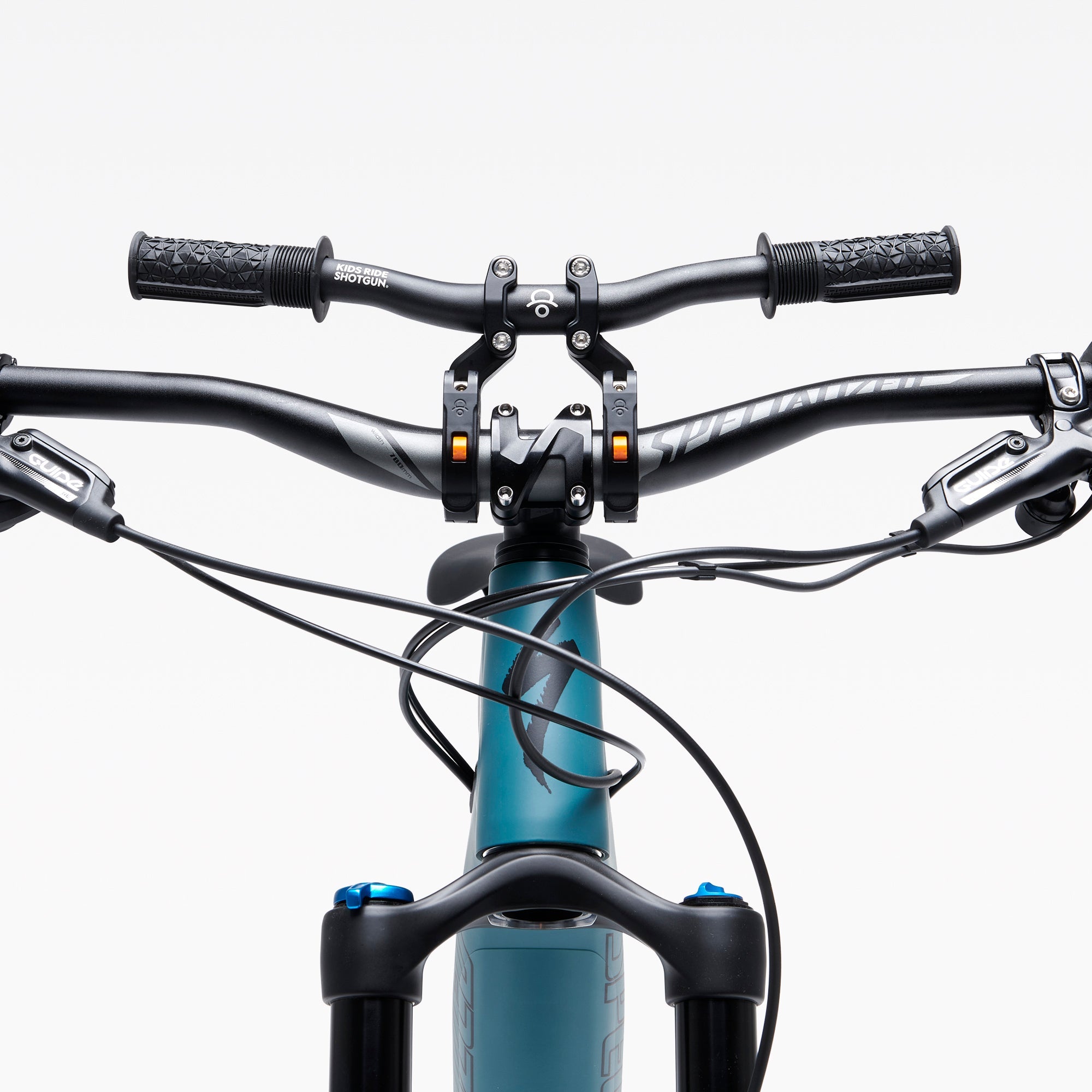 Kids Ride Shotgun G2 Pro Combo Pro MTB Seat + Pro Handlebar