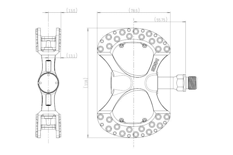 MKS Lambda Pedals