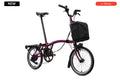 Brompton Electric C Line with SuperRoll+ and Handlebar Control - e-Motiq system - 4-speed, with Rack