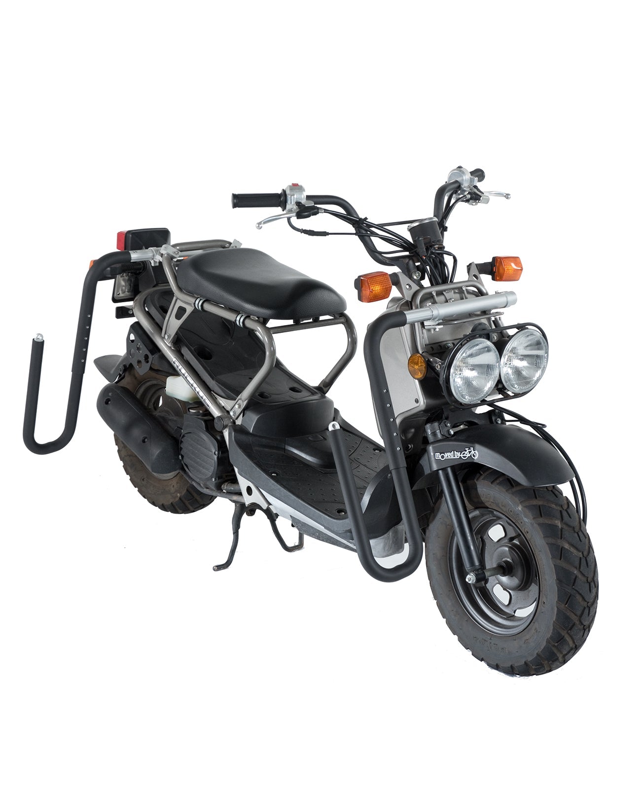 Moved By Bikes Surfboard & Moped rack