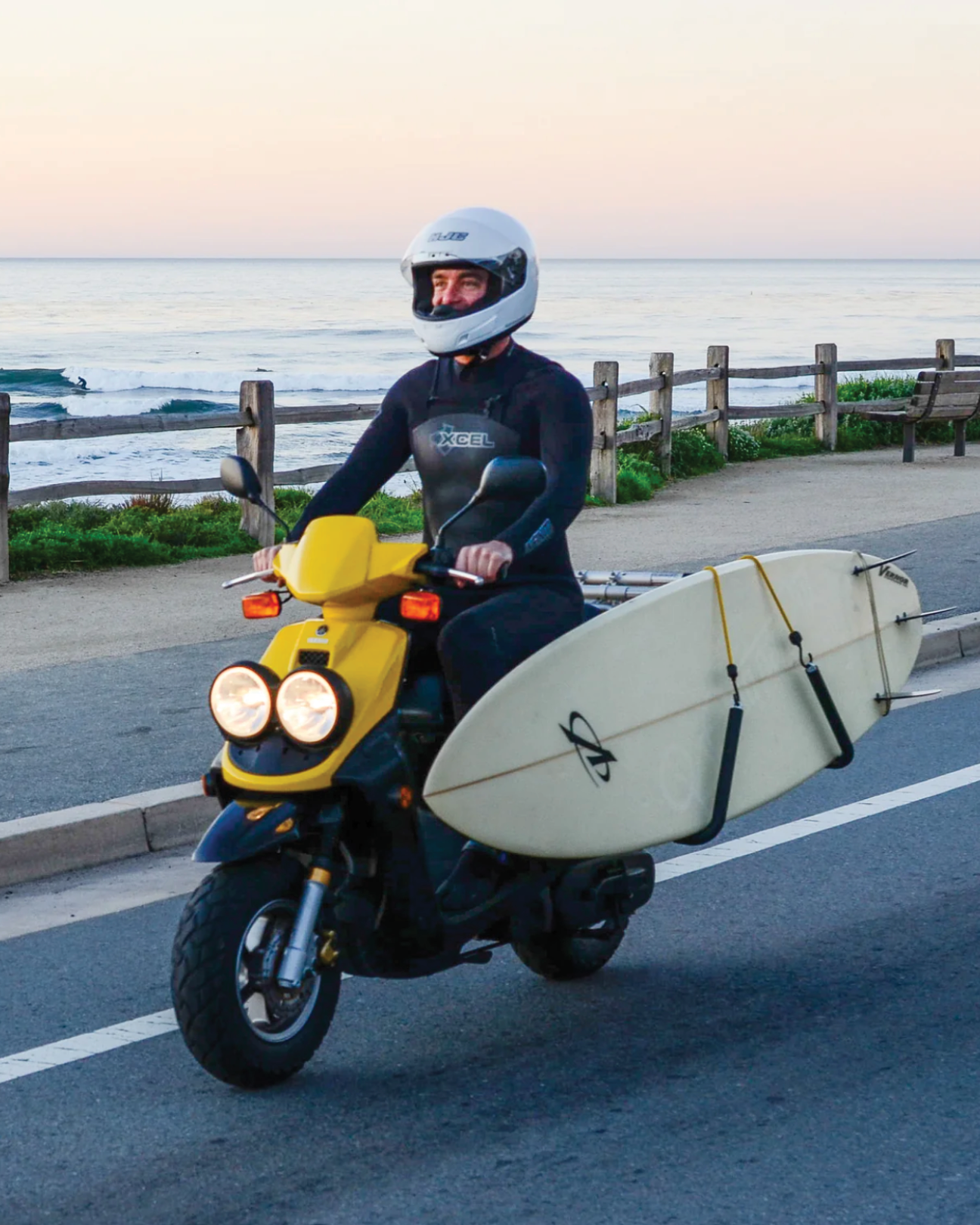 Moved By Bikes Surfboard & Moped rack