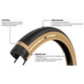 Panaracer GravelKing V2 Slick Brown/Black 700