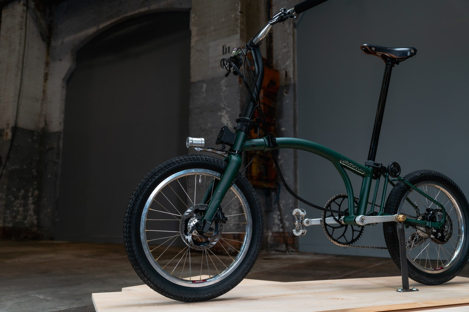 Brompton G Line with Rohloff (Medium Green)