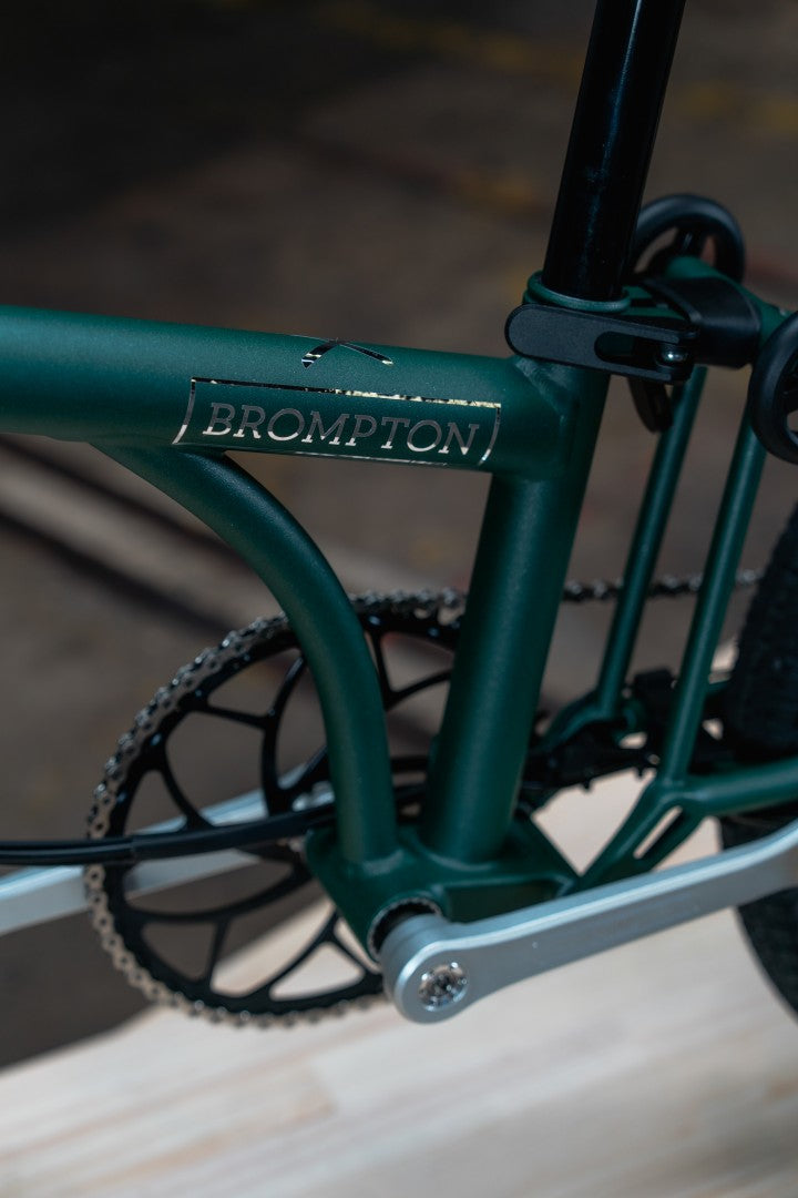 Brompton G Line with Rohloff (Medium Green)