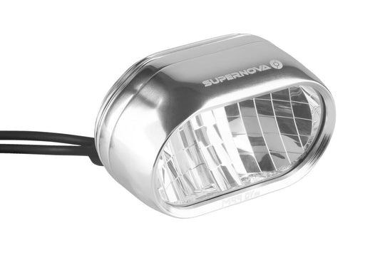 Supernova M99 DY Pro Dynamo Front Light (w/ high beam) Silver