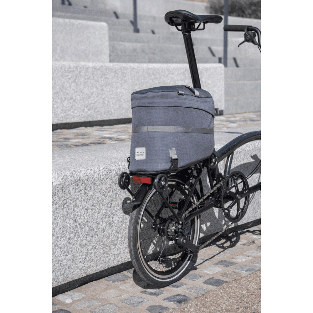 Brompton Borough Roller Rack Bag - Dark Grey Brompton Borough Roller Rack Bag - Dark Grey