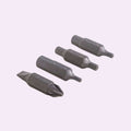 Brompton Toolkit - replacement tool bits only - (4 Pieces)