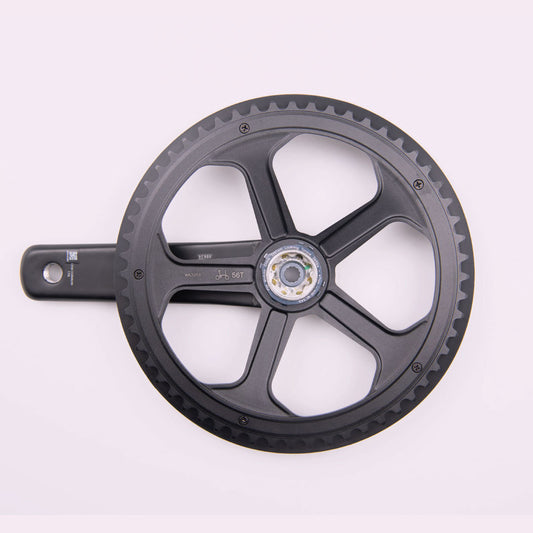 Brompton Superlight Carbon Crankset Black 56T (including BB)