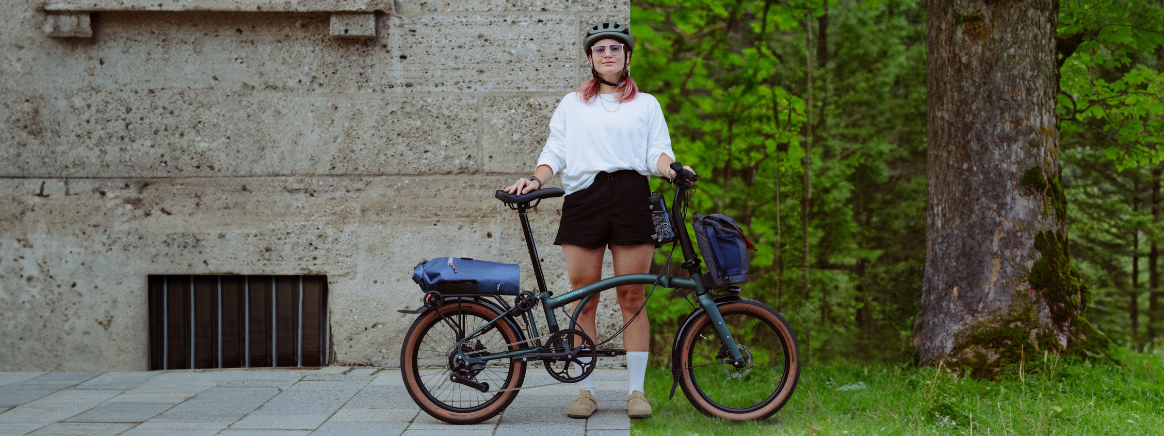 Brompton G Line folding bike
