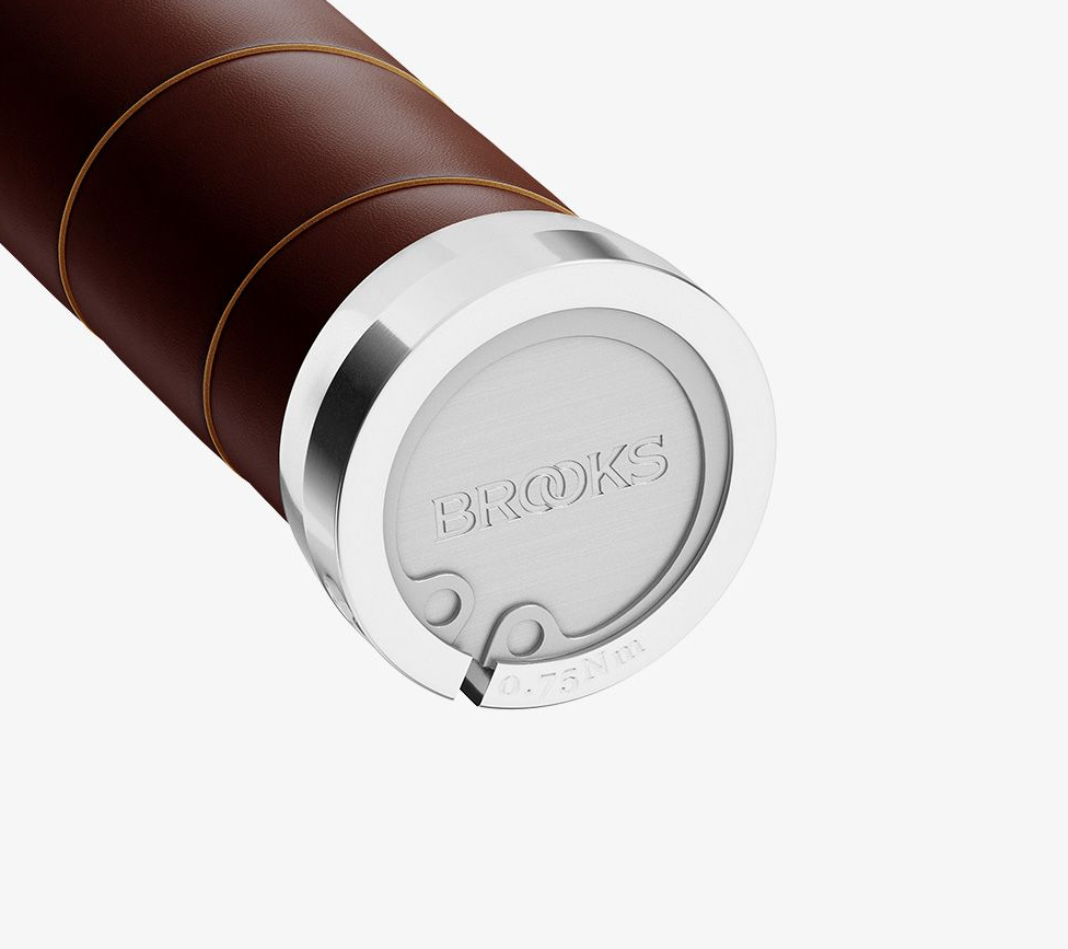 Brooks Slender Leather Grips