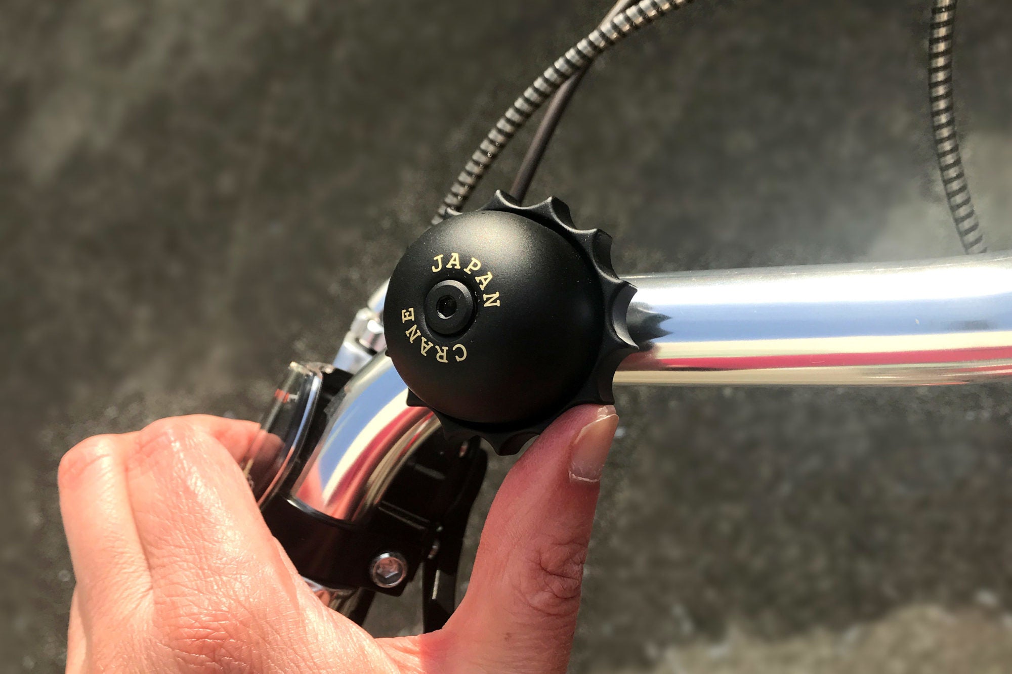 Crane E-ne Revolver Bell Stealth Black