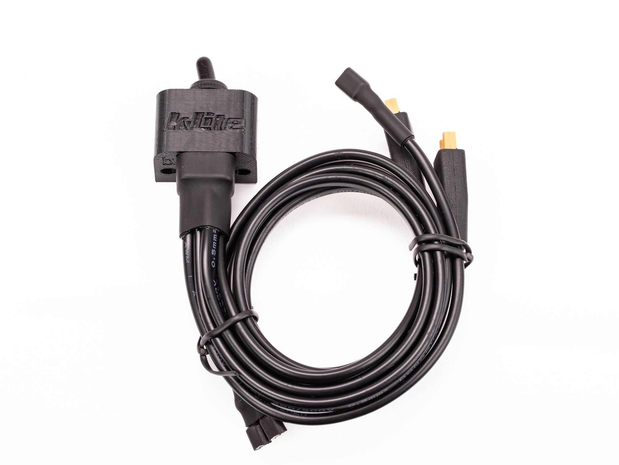 KLite Dynamo Wiring Switch/loom (USB always on) Qube AC A30 version