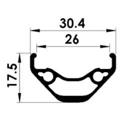 Ryde i26 Rim