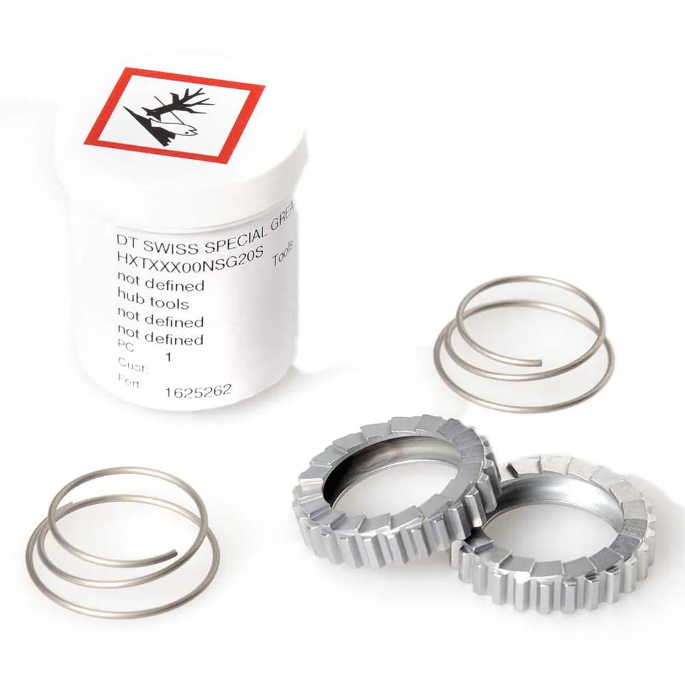 DT Swiss Service Kit- spring, grease, 18T ratchet
