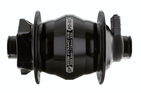 Shutter Precision PD-8X-110 Dynamo Hub (15mm Boost, 6-bolt)