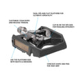 Shimano PD-T8000 Deore XT Flat/SPD Pedals