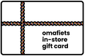 Omafiets in-store gift card