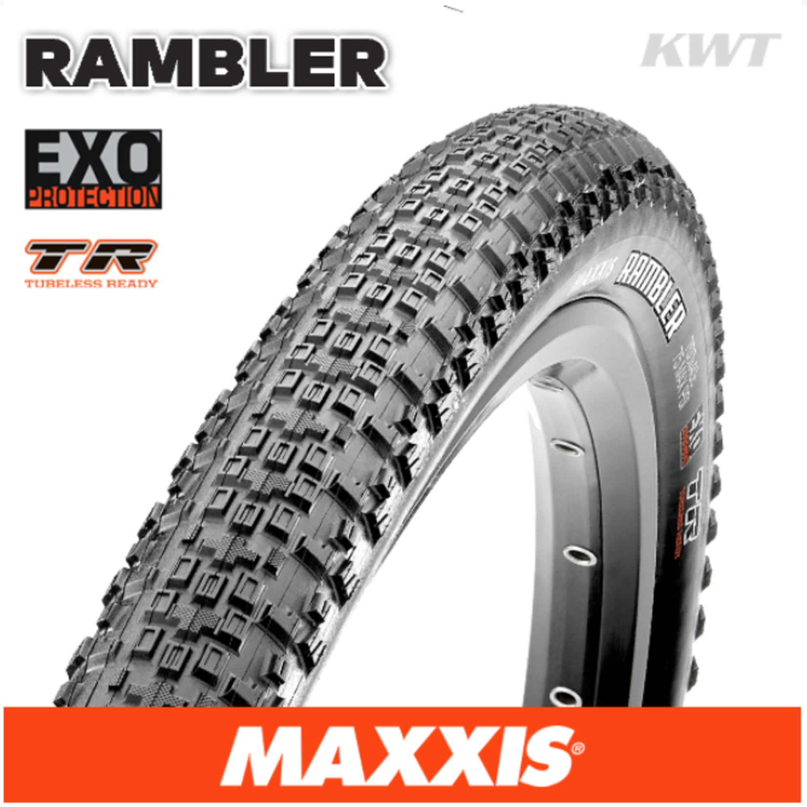 Maxxis Rambler EXO Folding TR 60tpi - Main Image
