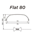 Sim Works Flat 80 Mudguard