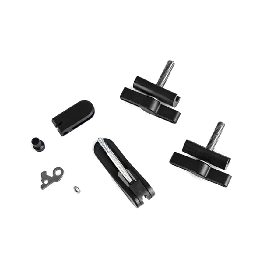 Brompton Aluminium Hinge Clamp and Rear Frame Set