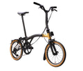Brompton T Line Ceratech Explore 12-speed Black/Gold