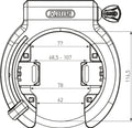 Abus 6950M XPlus Wheel / Frame Lock